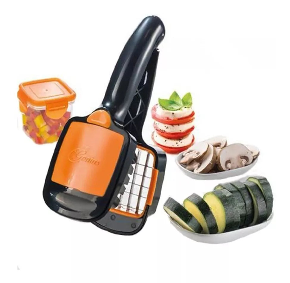 Cortador de Verduras 5 en 1 – ¡El Utensilio Definitivo para Cortar Frutas y Verduras!